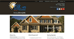 Desktop Screenshot of cedarparkairconditioning.com